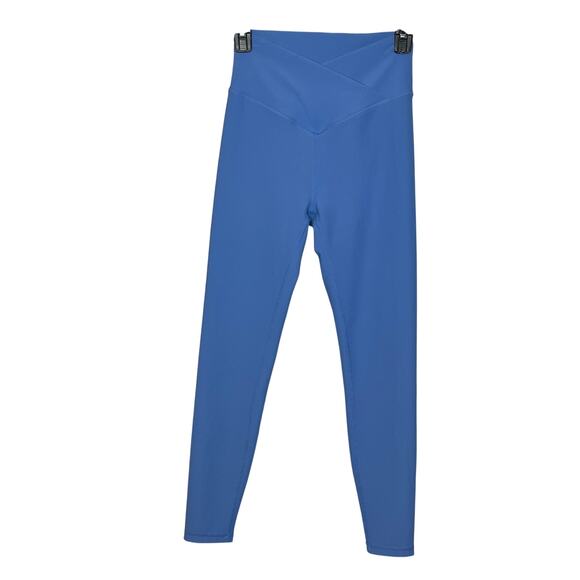 Wilo Blue High Waist Leggings Small - Picture 1 of 6
